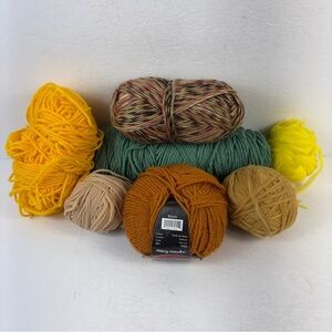 Mary Maxim Worsted Acrylic & Wool Destash Yarn Lot 🧶